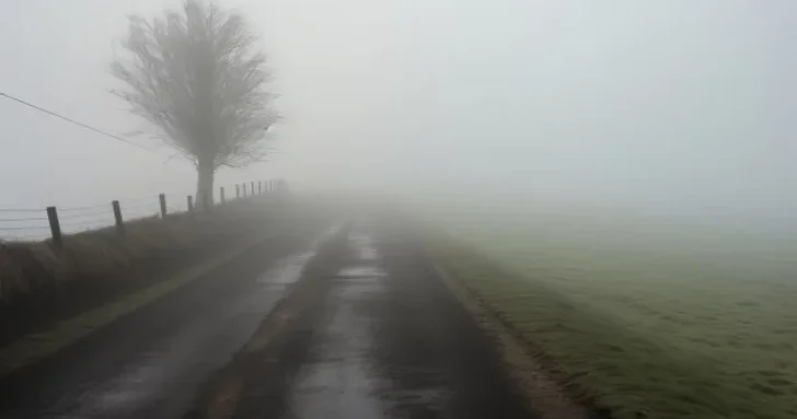 Самый плотный в мире туман парализовал американский штат