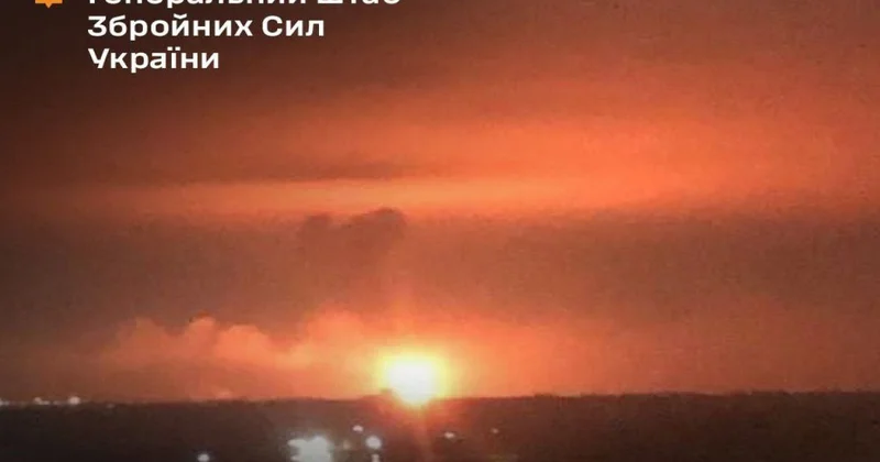 Ukrayna ordusu Rusiyada neft emalı zavodu və dəniz limanını vurub