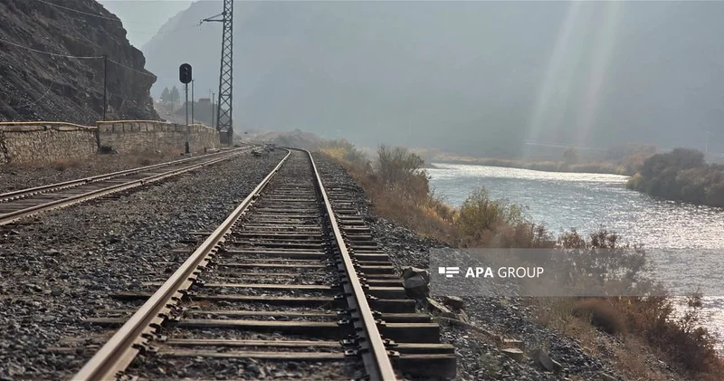 В Нахчыване стартовало строительство участка железной дороги на границу с Арменией