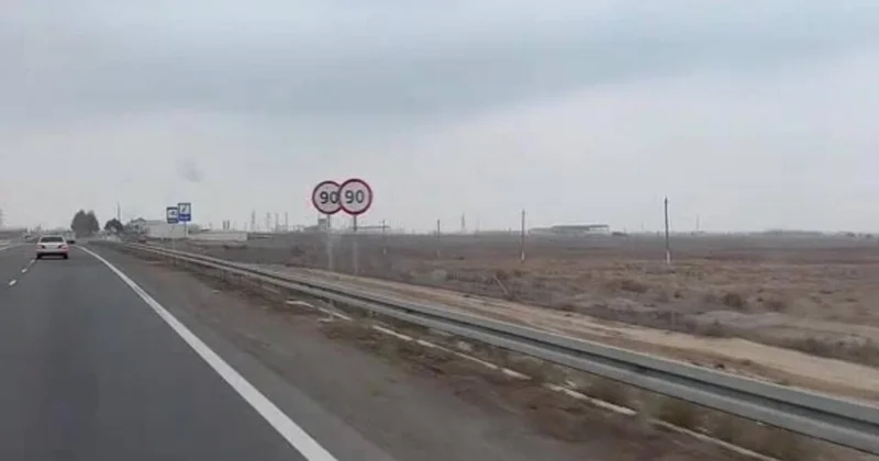 Почему на трассе Баку Газах появились одинаковые дорожные знаки? ОФИЦИАЛЬНЫЙ ОТВЕТ