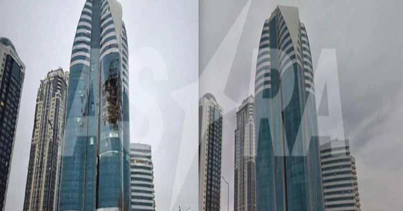 Çeçenistan Təhlükəsizlik Şurasının yerləşdiyi “Qroznı Siti”yə dron zərbəsi endirilib