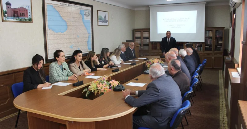 Xaraba Gilan II Memorial Kompleksində 2025 ci ildə aparılmış arxeoloji ekspedisiyanın yekun hesabatı təqdim olunub