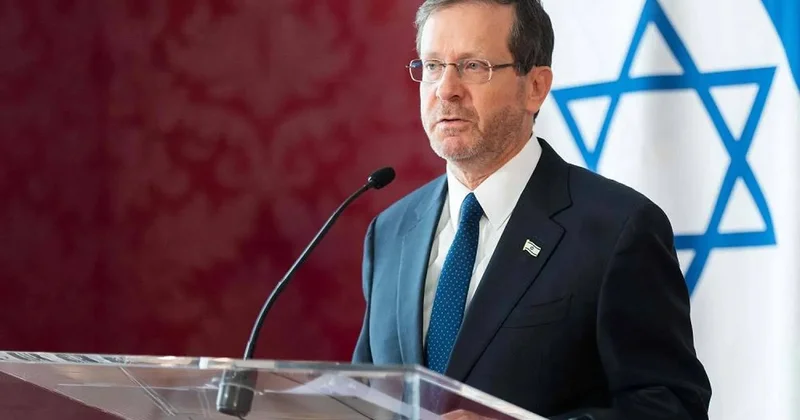 İsrail prezidenti arzusunu açıqladı