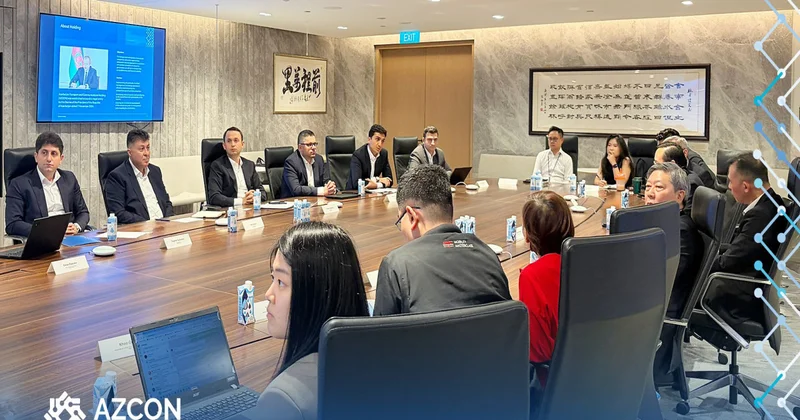 AZCON расширяет международное сотрудничество в сфере цифровизации транспорта ФОТО