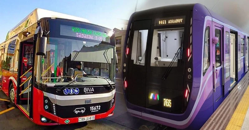 Metro və avtobuslarda gediş haqqı BELƏ OLACAQ KONKRET