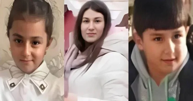 Yanğında ölən ana və uşaqların FOTOSU