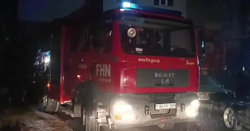 Lökbatandakı yanğında dünyasını dəyişənlərdən ikisi azyaşlı imiş... VİDEO