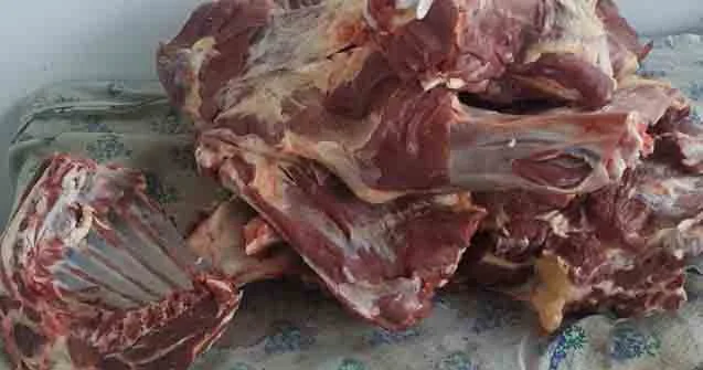 Yasamalda 1 ton at əti aşkarlandı Video