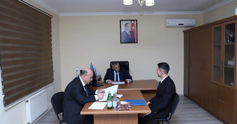 Mürsəl İbrahimov Xaçmazda qəbul keçirib