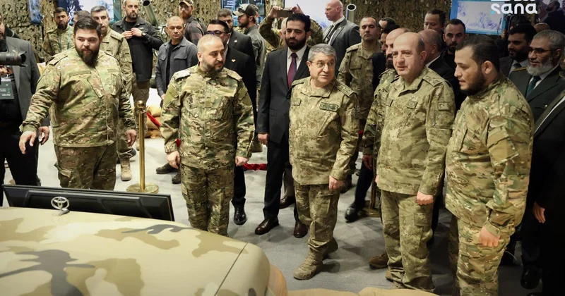 Türkiyə, Rusiya və ABŞ Silahlı Qüvvələrinin nümayəndələri Suriyada hərbi sərgidə iştirak ediblər FOTO