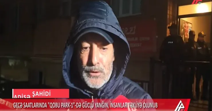 Elə bildim “zır paket” partladı Qobu Park dakı yanğının şahidləri DANIŞDI