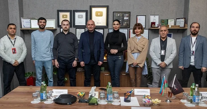 Делегация грузинского телеканала Host TV ознакомилась с рабочим процессом Baku TV