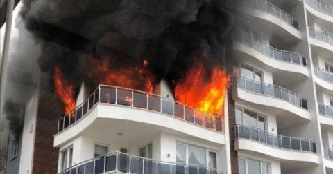 Yaşayış binalarında baş verən yanğınlar