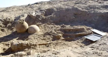 Ritual əşyalarının olduğu sirli bir məzar aşkar edilib...