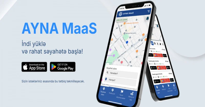 İctimai nəqliyyat növləri üzrə vahid mobil tətbiq istifadəyə verilib