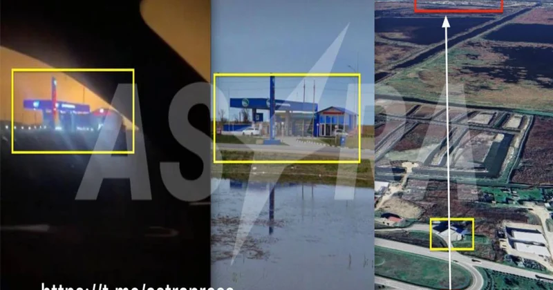 Ukrayna dronları Krasnodarda dəniz limanına zərbə endirib, yanğın baş verib