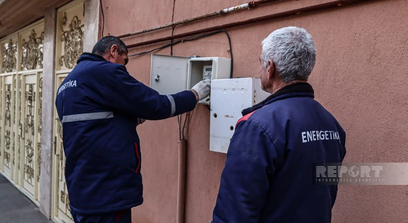 Naxçıvanda elektrik sayğacları yaşayış evləri və binalarından kənara çıxarılır