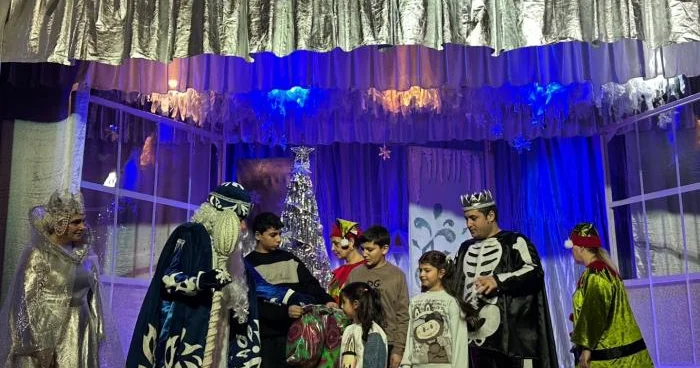 Şəhid övladları “Şaxta Babanın ad günü”ndə