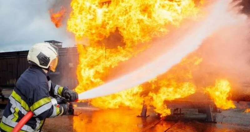 Restoranda yanğın oldu