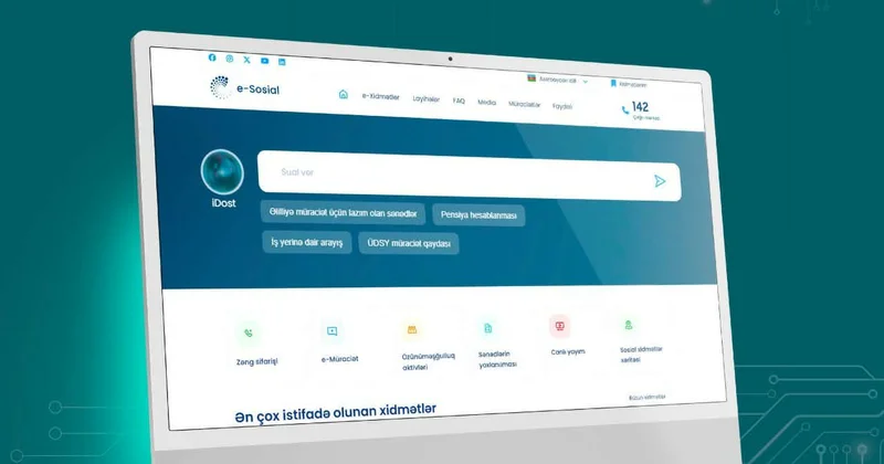 Nazirliyin saytında süni intellekt