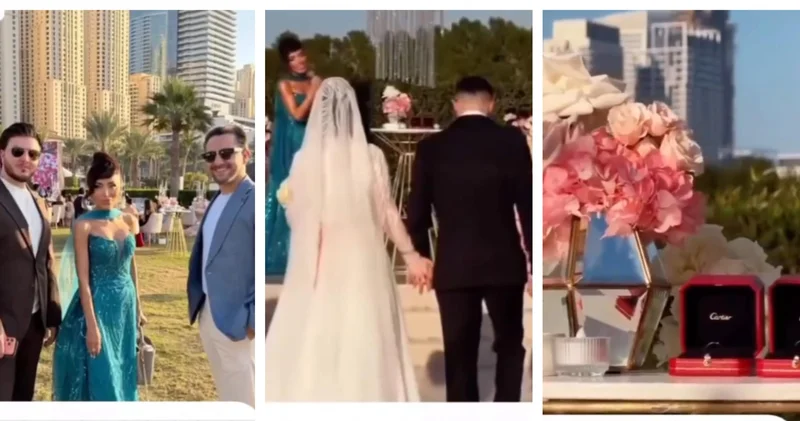 Deputatın qardaşı Dubayda bahalı toy etdi VİDEO