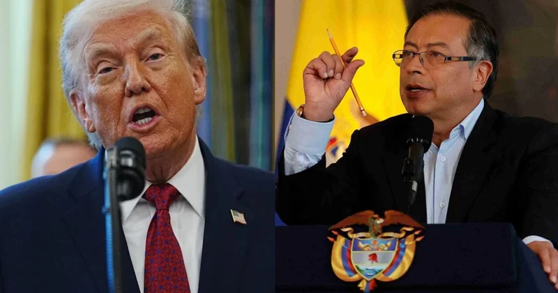 Kolumbiya lideri Trampı HƏDƏLƏDİ: Gücün çatırsa... VİDEO