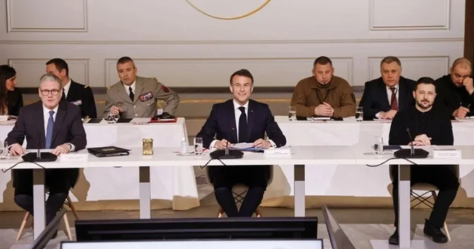 Ukrayna və Avropa ölkələri sülhməramlı qüvvələrin yerləşdirilməsi haqqında bəyannamə imzalayıb