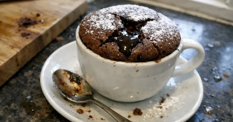 Sobaya ehtiyac yoxdur: Qazanda 10 dəqiqəyə şokoladlı sufle