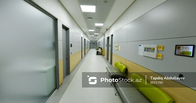 Mingəçevirdə müayinəyə gələn şəxs xəstəxana dəhlizində həyatını itirdi