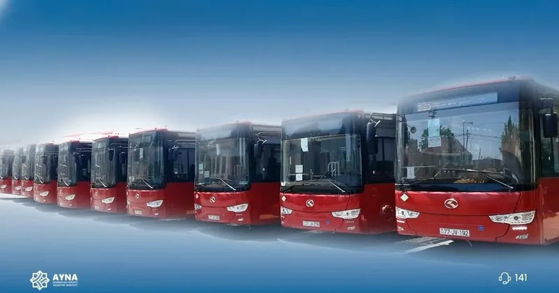 На бакинский маршрут выведут новые эко автобусы Дата / ФОТО