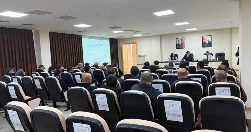 Şirvan şəhərində vergi ödəyiciləri ilə görüş keçirilib