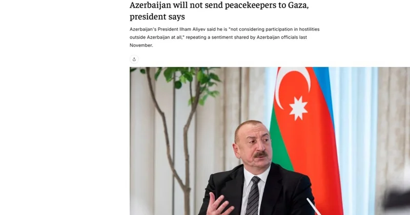 Prezidentin müsahibəsi dünya mediasının diqqət mərkəzindədir