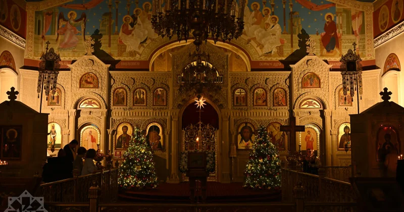 Православные Азербайджана отмечают Рождество Христово ФОТО