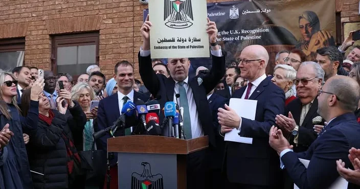 Londonda Fələstin səfirliyi açıldı