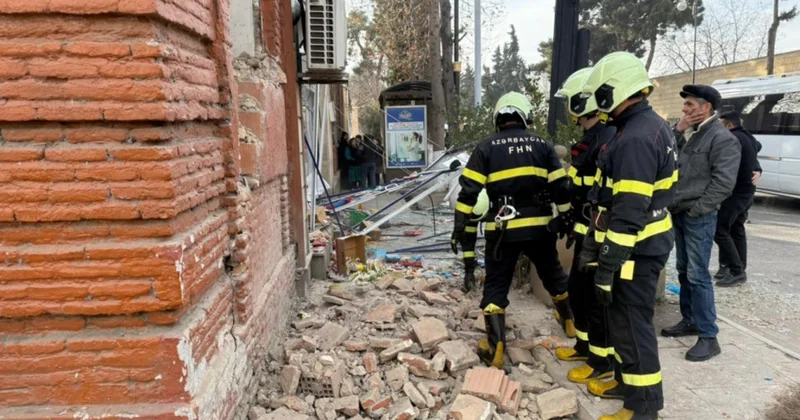 Qazaxda baş verən partlayışın şahidi danışdı: “Daha bir ev və mağaza dağılıb“ VİDEO