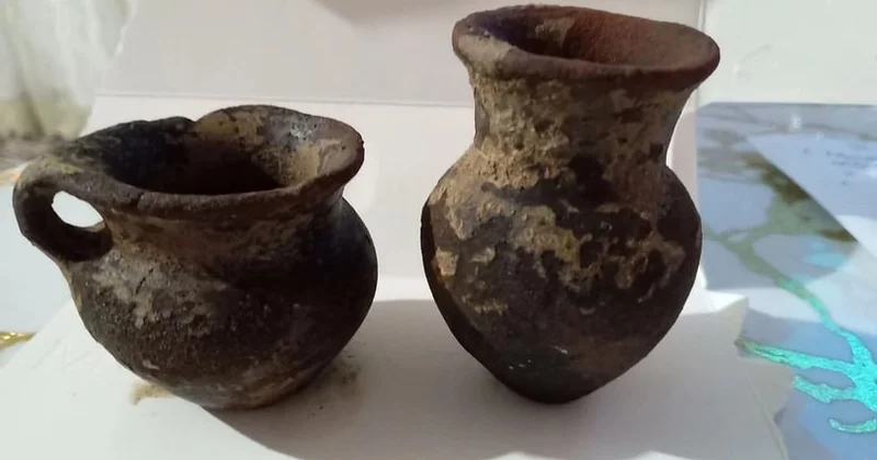 Cəlilabadda qədim saxsı qablar tapıldı