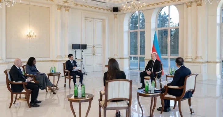 Haber Global подготовил сюжет об интервью Ильхама Алиева местным телеканалам: ключевые моменты