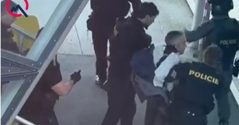 AZAL təyyarəsinə qanunsuz girmək istəyən şəxsin saxlanması Anbaan kadrlarda