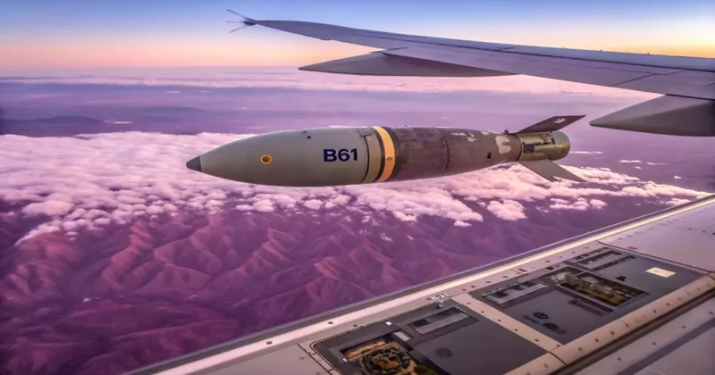 США разместили в Европе ядерные авиабомбы B61 12 подробности