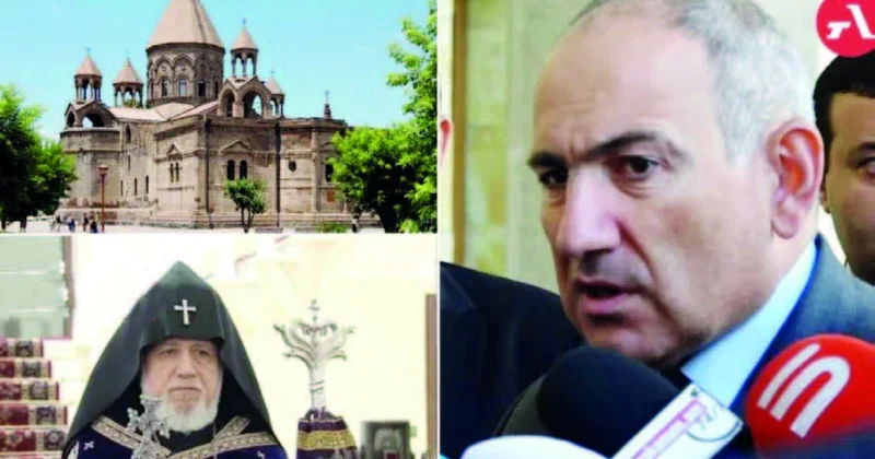 Ermənistan iqtidarının katalikos üzərinə yürüşü
