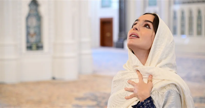 Лейла Алиева также посетила Большую мечеть Султана Кабуса в Маскате ФОТО