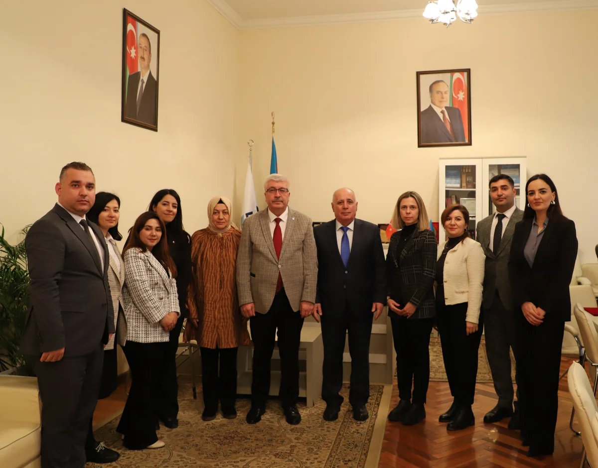 Türkiyə Respublikasi Sinop Universitetinin rektoru LDU da olub