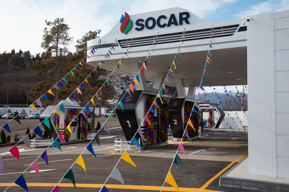 SOCAR открыла первую автозаправочную станцию в Шуше (ФОТО)