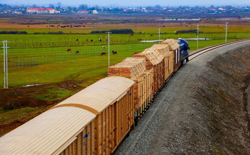 Gürcüstan dəmir yolları ilə daşınmış yüklərin 25% i Azərbaycana məxsus olub