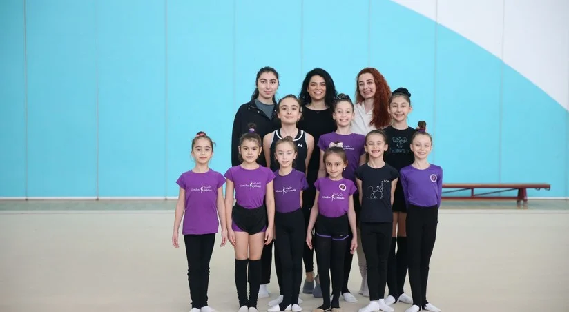 Türkiyənin bədii gimnastları Bakıda təlim məşq toplanışında iştirak ediblər