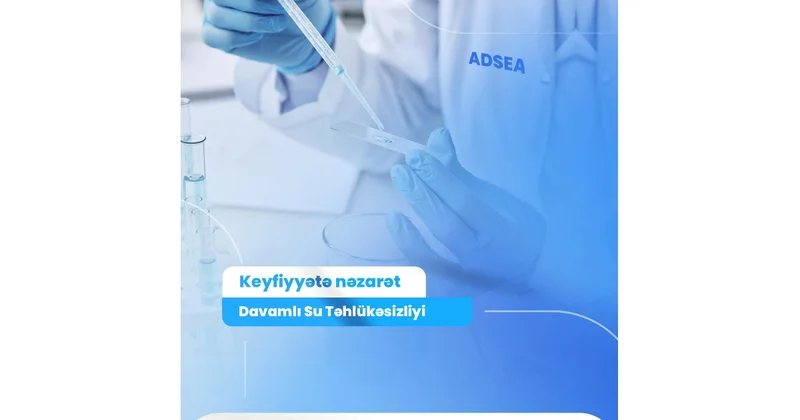İçməli su belə təhlil olunur İZAH (FOTOLAR)