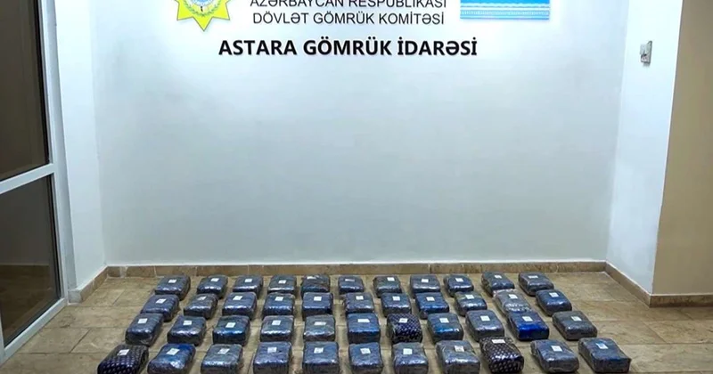 İrandan Rusiyaya gedən yük maşınında 51 kq marixuana aşkarlanıb