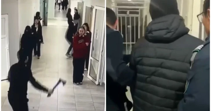 Подросток напал с топором на одноклассников в школе Казахстана