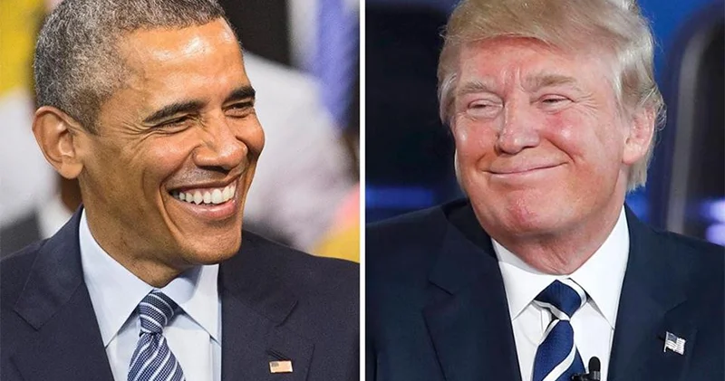 Tramp Obama ailəsini meymuna ÇEVİRDİ