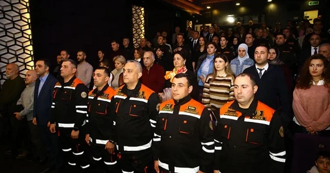 Kahramanmaraşda qəhrəmanlıq göstərən Azərbaycan xilasediciləri barədə sənədli film çəkildi